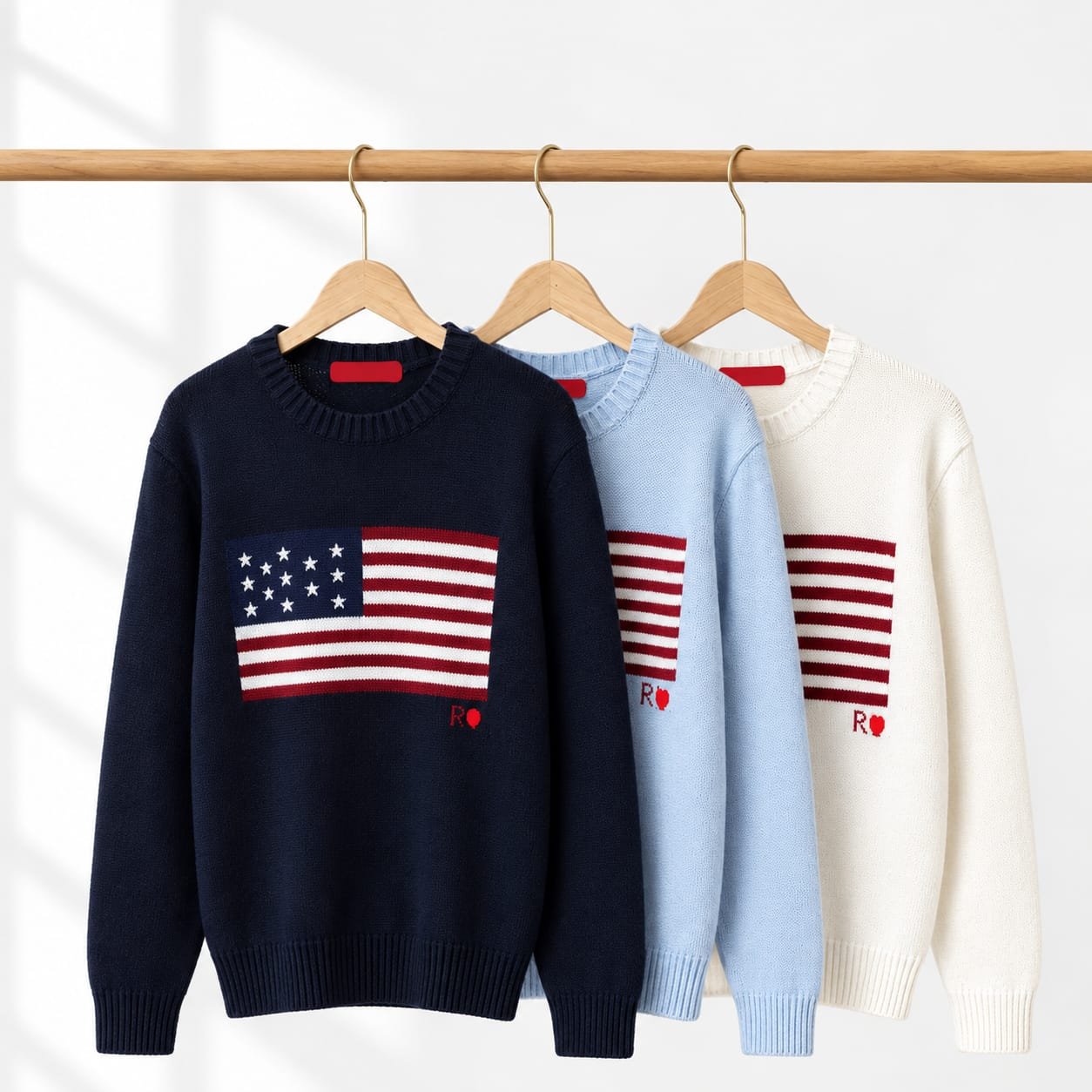 The Iconic Flag Jumper Save to Wishlist Polo Ralph Lauren
