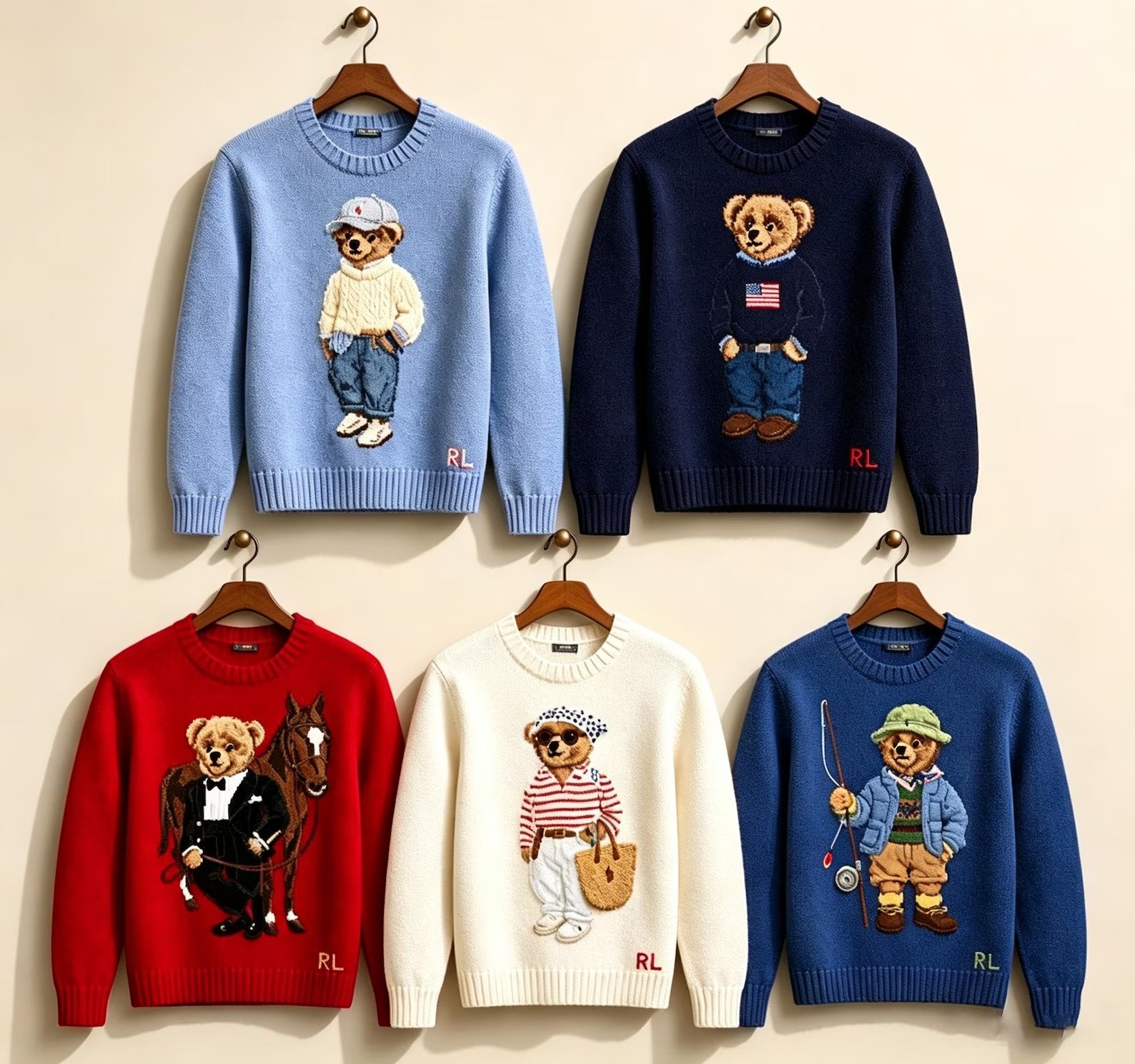 Polo Bear Wool-Cashmere Jumper Polo Ralph Lauren