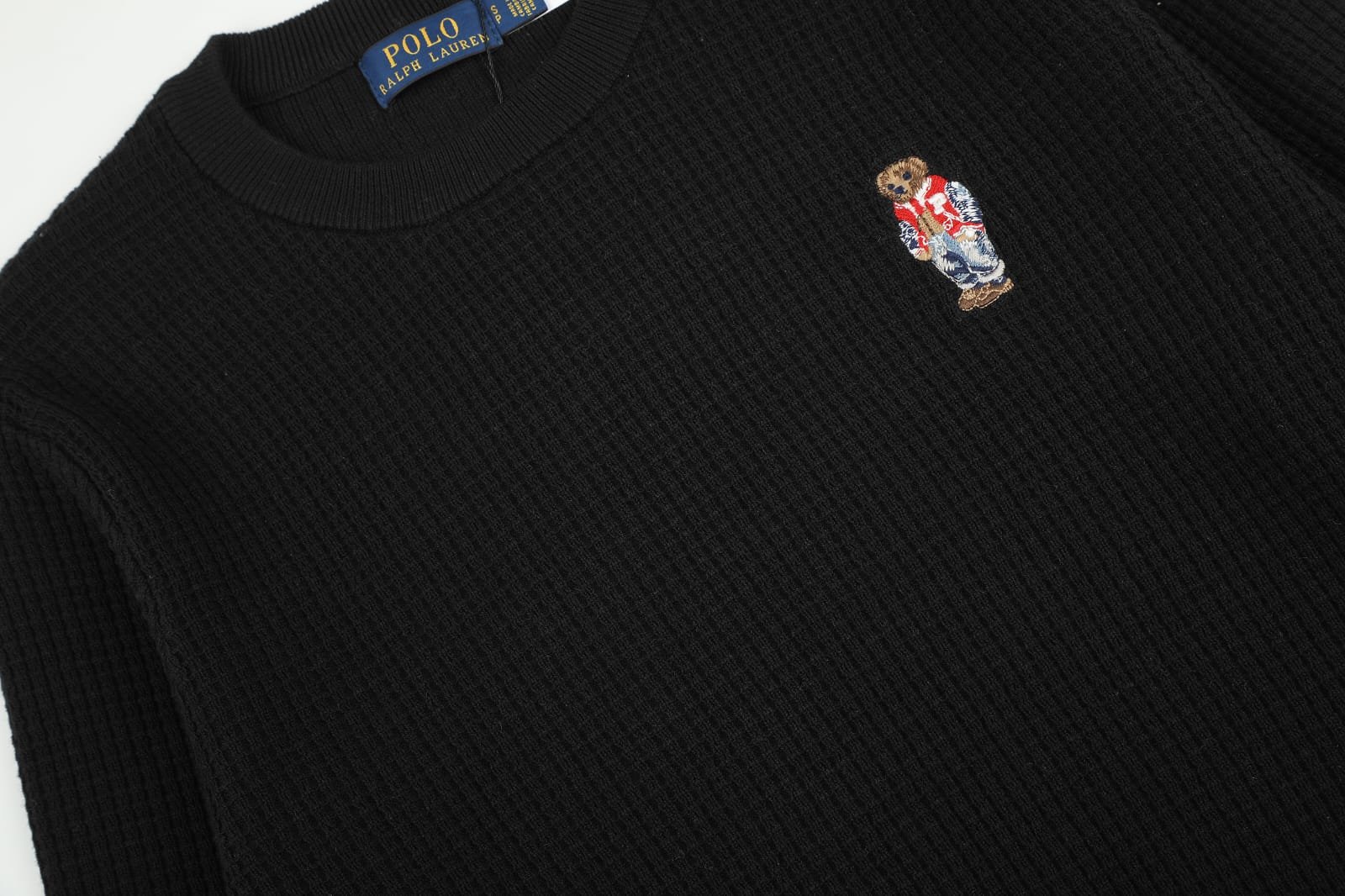 U.S. Polo Assn. Blue Cotton Crew Neck Jumper