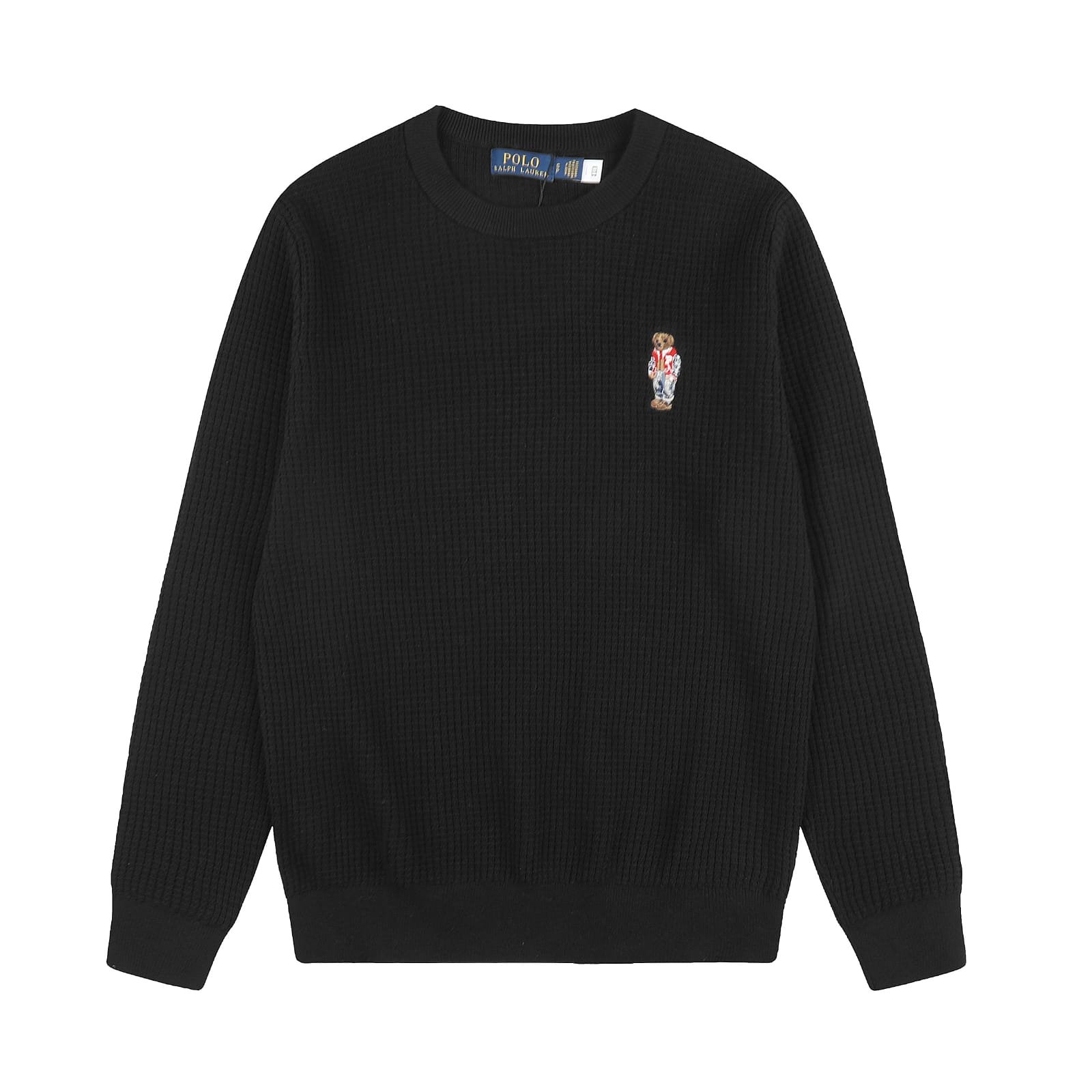 U.S. Polo Assn. Blue Cotton Crew Neck Jumper