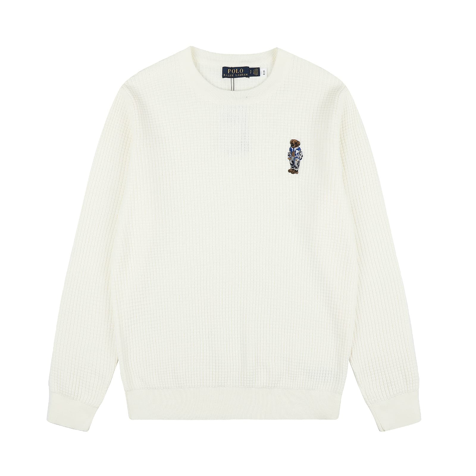 U.S. Polo Assn. Blue Cotton Crew Neck Jumper